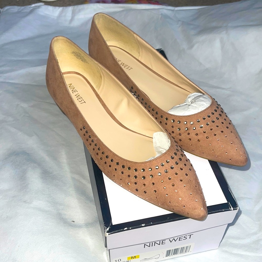 Pointy toe ballet flats